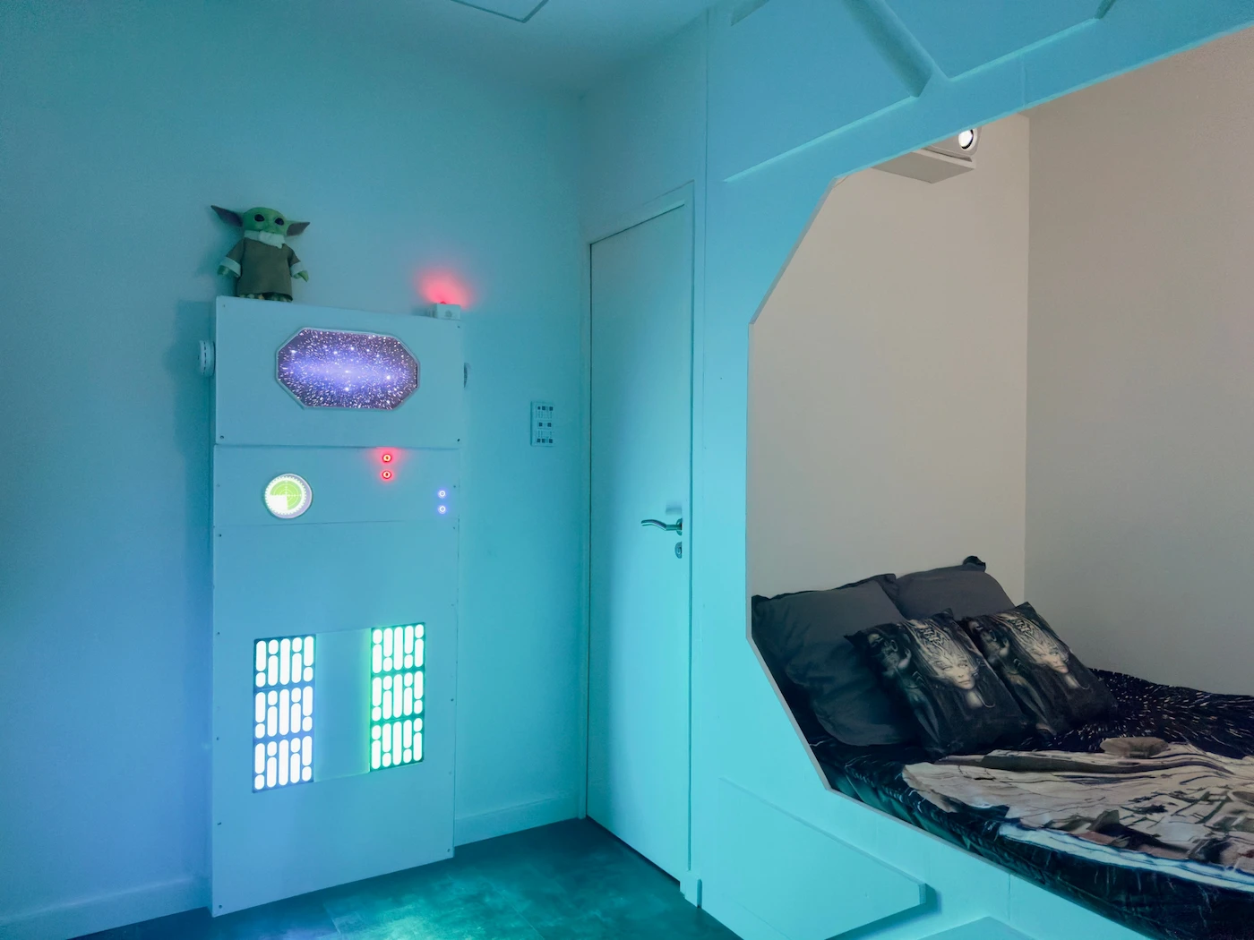 Capsule Aldébaran — studio thème spatial à Albi, vue générale