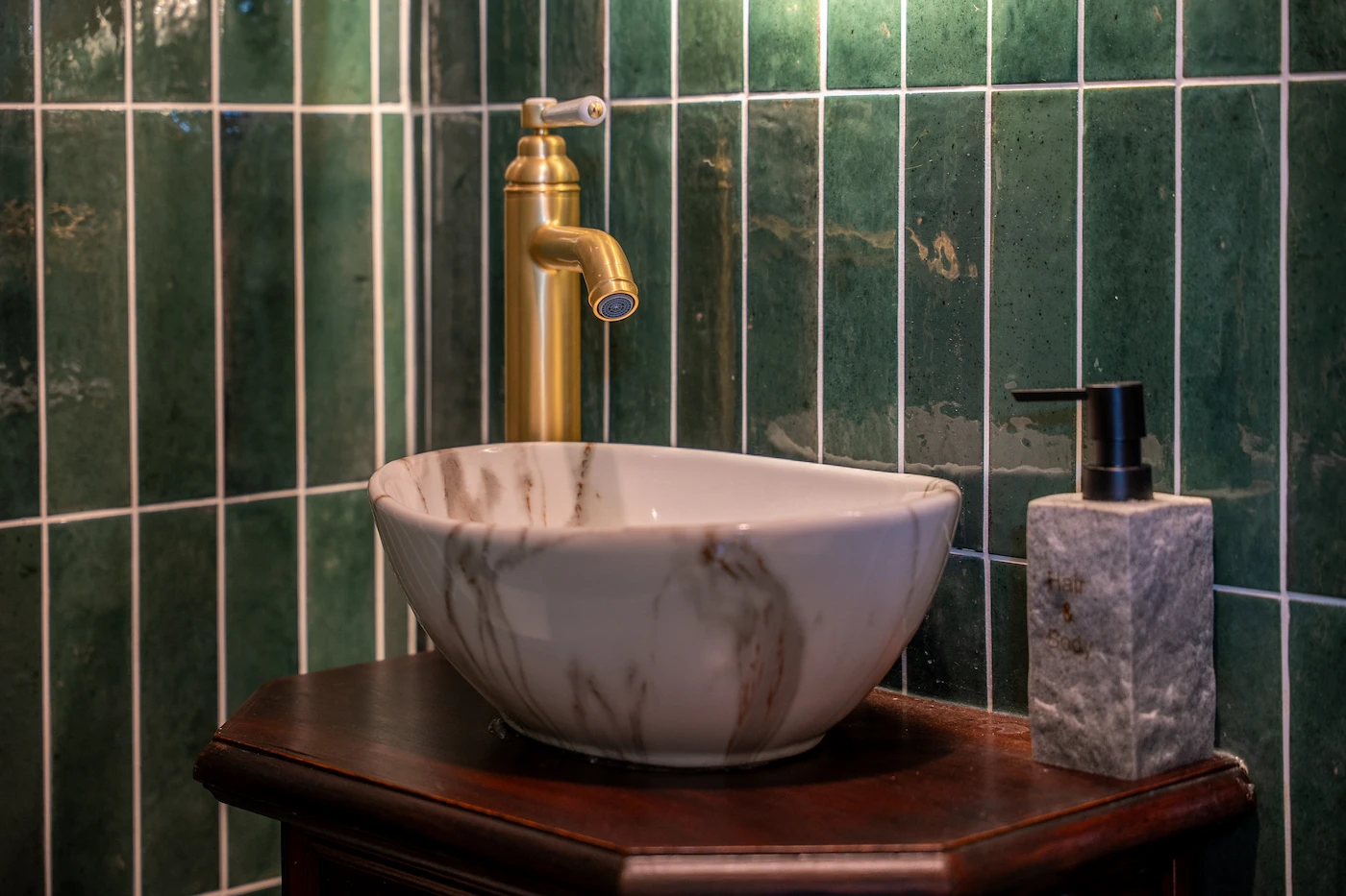 Chambre des Sortilèges — salle de bain détail